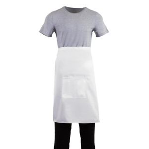 Pregača za poslužitelje standardna bijela 1000 x 700 mm - Whites Chefs Clothing - Fourniresto