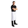 Pregača za poslužitelje standardna bijela 1000 x 700 mm - Whites Chefs Clothing - Fourniresto