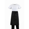 Standardni crni pregača za konobare 1000 x 700 mm - Whites Chefs Clothing - Fourniresto