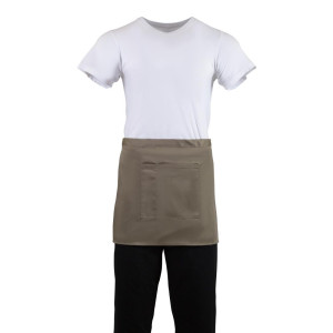 Prekrivač za stol u svijetlo smeđoj boji od polikotona 373 x 750 mm - Whites Chefs Clothing - Fourniresto