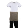 Prekrivač za stol u svijetlo smeđoj boji od polikotona 373 x 750 mm - Whites Chefs Clothing - Fourniresto