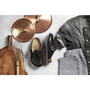 Crne drvene cipele s potplatom Boston - Veličina 44 - Birkenstock - Fourniresto