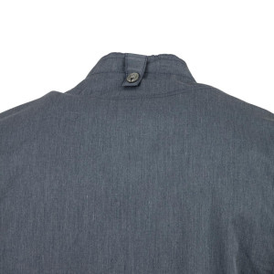 Kuharska jakna s kratkim rukavima s patentnim zatvaračem u boji tamnoplave - Veličina L - Chef Works - Fourniresto