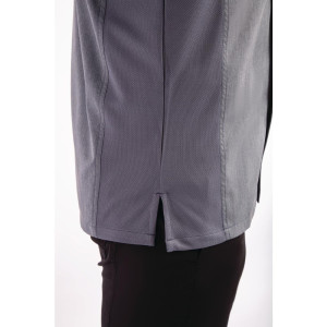 Kuharska jakna s kratkim rukavima s patentnim zatvaračem u boji tamnoplave - Veličina XS - Chef Works - Fourniresto