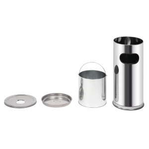 Pepeo za cigarete od nehrđajućeg čelika 35 L - Bolero - Fourniresto