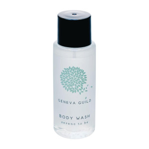 Gel za tuširanje Geneva Guild 30 ml - Paket od 300 - FourniResto - Fourniresto