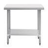 Stol za rezanje od nehrđajućeg čelika 900 mm - Vogue - Fourniresto