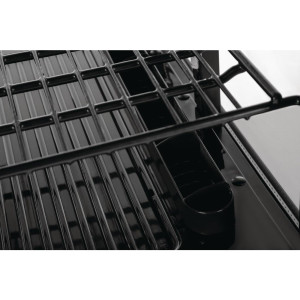 Hladnjak za pult crne boje 100 L - Polar - Fourniresto