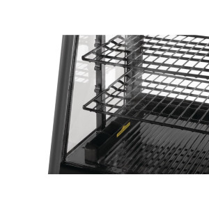 Hladnjak za pult crne boje 100 L - Polar - Fourniresto