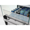 Vitrina slobodnog servisa s pozitivnom temperaturom od 220 L - Inox - Polar - Fourniresto
