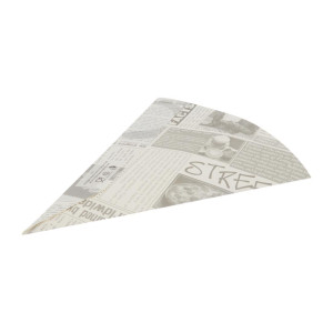 Kutija za pomfrit od eko papira s otiskom - paket od 1000 - Colpac - Fourniresto