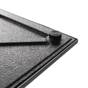 Stolna noga kvadratnog oblika od inoxa 720 x 430 mm - Bolero - Fourniresto