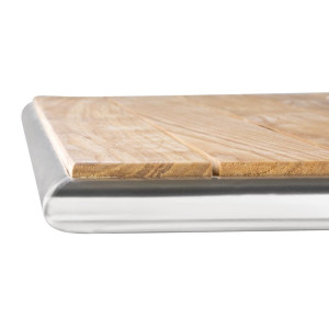 Kvadratni stol od jasena 700 x 700 mm - Bolero - Fourniresto