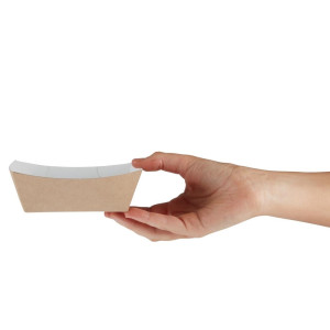 Mala kompostabilna papirnata posudica od krafta 87 x 124 mm - Paket od 500 - Colpac - Fourniresto