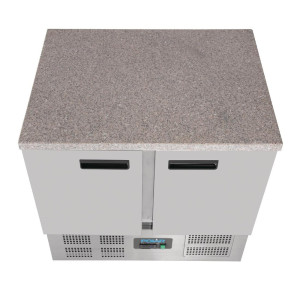 Hladnjak s pozitivnom temperaturom s radnom površinom od mramora 240 L - Polar - Fourniresto