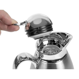 Bokal za toplinsku izolaciju kromirani 1 L - Olympia - Fourniresto