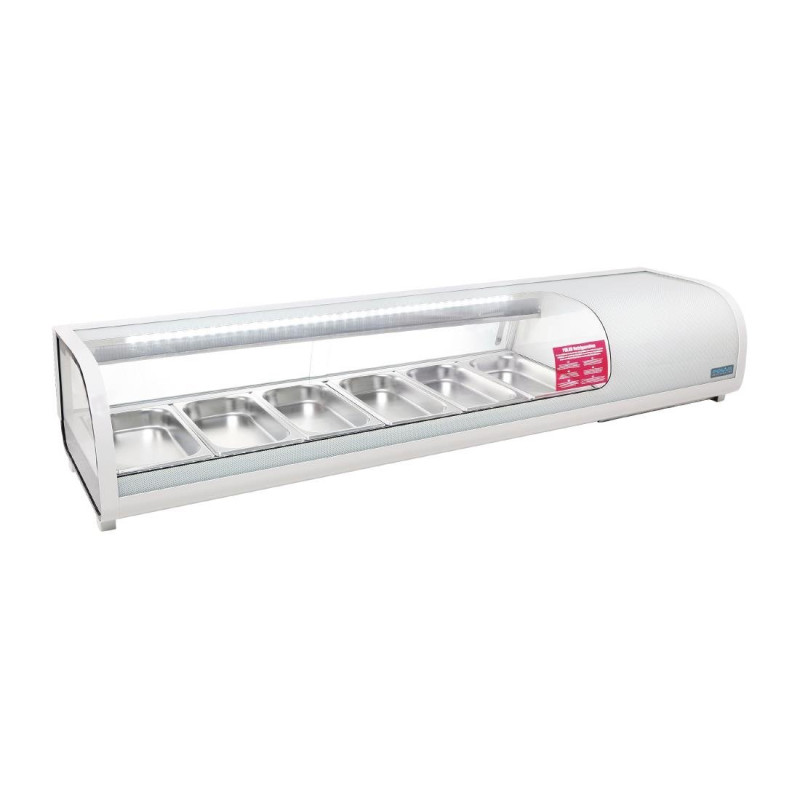 Hladna vitrina za tapase 6 GN 1/3 - Polar - Fourniresto