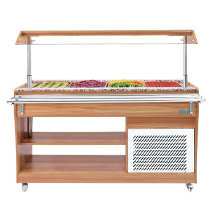 Buffet hladnjak Central 4 GN 1/1 - Polar - Fourniresto