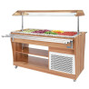 Buffet hladnjak Central 4 GN 1/1 - Polar - Fourniresto