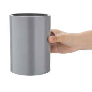 Posuda za pribor od pocinčanog čelika siva Ø 110 mm - Olympia - Fourniresto