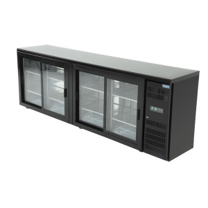 Stražnji bar s 2 klizna vrata 698 L - Polar - Fourniresto