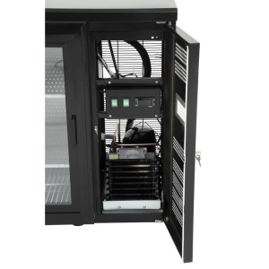 Stražnji bar s 2 klizna vrata 698 L - Polar - Fourniresto