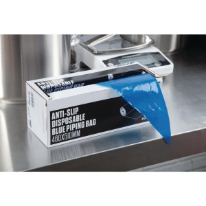 Vrećica za špricanje jednokratna protuklizna plava - Paket od 100 - Vogue - Fourniresto