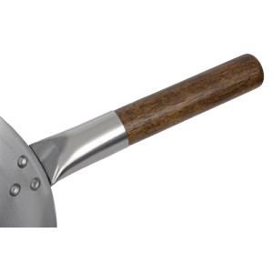 Wok od čelika s polukružnim dnom Londonwok Ø 38 cm - FourniResto - Fourniresto