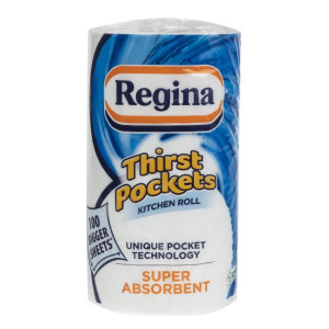 Papirnati ručnici Regina Thirst Pockets 100 listova - Paket od 6 - FourniResto - Fourniresto