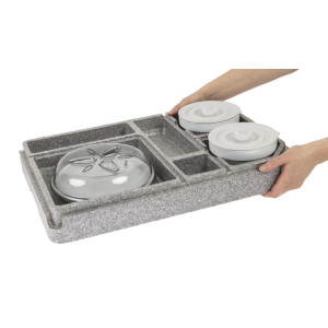 Pladanj Tablotherm EPP s posuđem - Cambro - Fourniresto