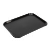 Crni pravokutni pladanj od polipropilena za brzu hranu 410mm - Cambro - Fourniresto