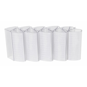 Trake s čičkom za nabiranje 520 mm - paket od 10 - FourniResto - Fourniresto