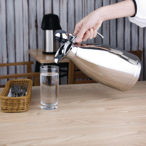 Termo bokal od nehrđajućeg čelika s poklopcem na šarkama - 2L - Olympia