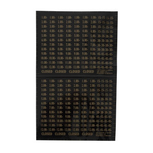 Raspored radnog vremena - FourniResto - Fourniresto