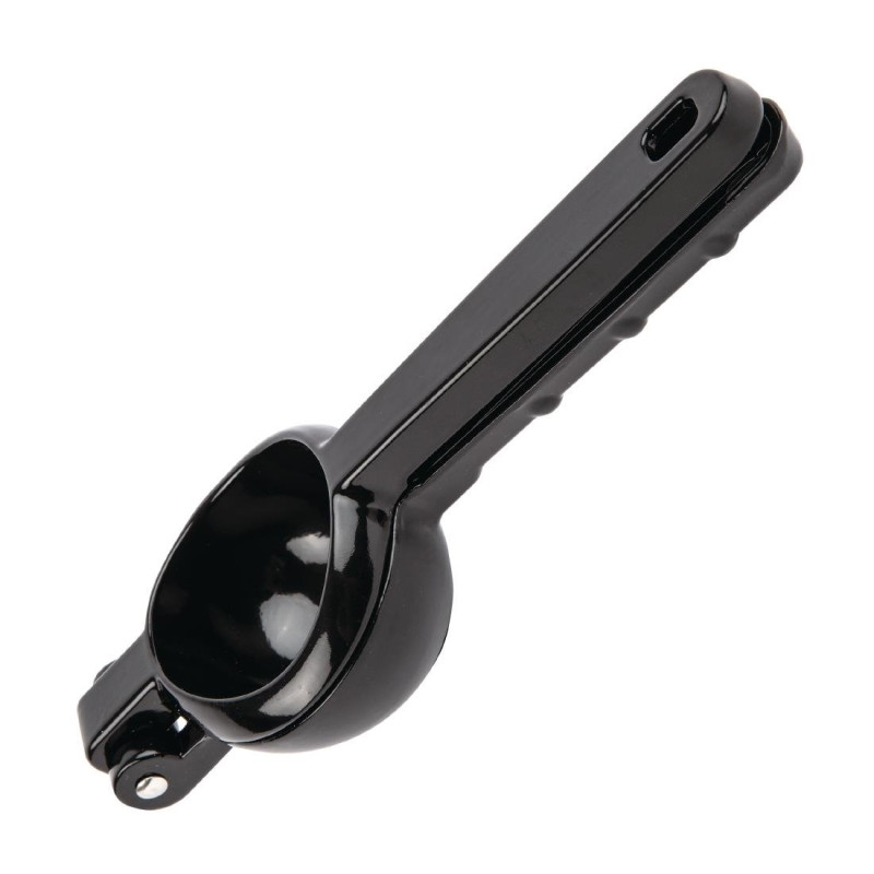 Stisnite limun u zelenom aluminijskom stiskalici - Olympia