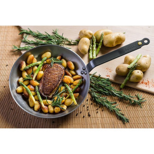 Tava za indukcijsku ploču od mineralnog čelika - Ø 280mm - De Buyer