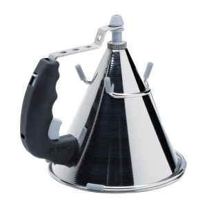 Mini lijevak od nehrđajućeg čelika s automatskim klipom 800 ml - De Buyer - Fourniresto