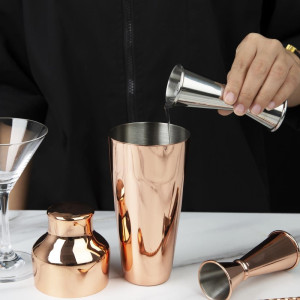 Mjerna čašica za koktele od nehrđajućeg čelika 25 i 50 ml - Olympia - Fourniresto