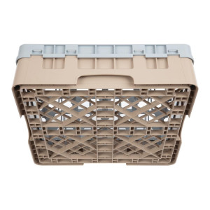 Držač za čaše s 25 odjeljaka Camrack bež - Š 500 x D 500 mm - Cambro