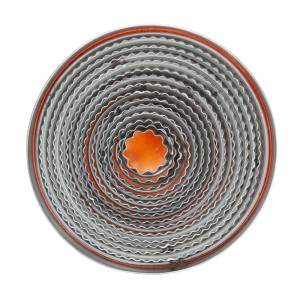 Izrezači za kolače u obliku krugova - Set od 11 - Vogue - Fourniresto