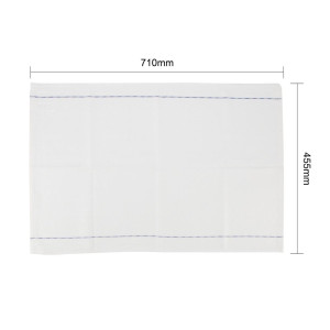 Krpa za posluživanje bijela - 711 x 457 mm - Vogue - Fourniresto