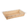 Wicker Basket with Metal Structure - GN1/1 - Olympia - Fourniresto