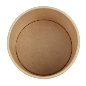 Vrećice za juhu Kraft za mikrovalnu pećnicu koje se mogu reciklirati - 225 ml - Paket od 500 - Colpac