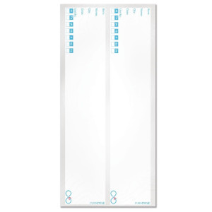 Oznake za praćenje za višekratne boce - Paket od 25 - FourniResto