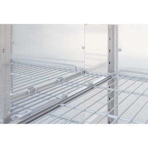 Hladnjak s negativnom temperaturom GN s dvojnim vratima serije G - 1200L - Polar - Fourniresto