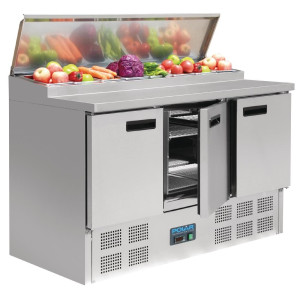Pult za pripremu hladnih pizza i salata Serija G - 390L Polar - Fourniresto