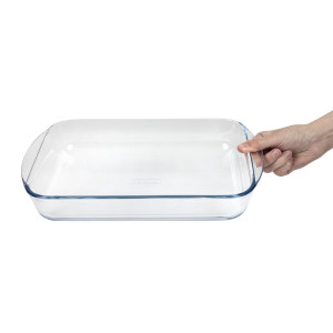Pladanj za pečenje pravokutnog oblika od stakla - D 350 x Š 230 mm - Pyrex