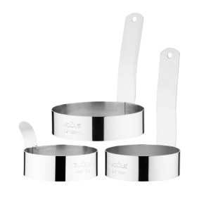 Kružni kalup za jaje s dugom drškom - Ø 100 mm - Vogue