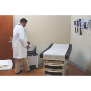 Koš za smeće s pedalom Slim Jim od nehrđajućeg čelika - 30L - Rubbermaid