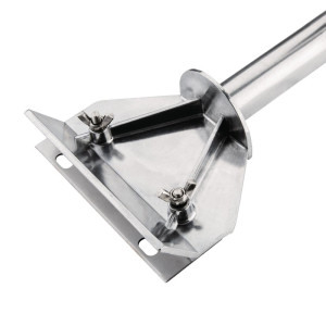 Strugač za intenzivnu upotrebu na ploči za kuhanje - L 152 mm - Jantex